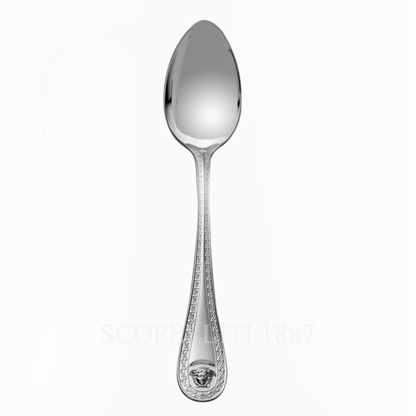 versace medusa cutlery silver plated dinner spoon