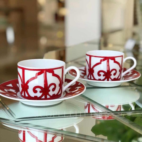 hermes balcon du guadalquivir set of 2 tea cups