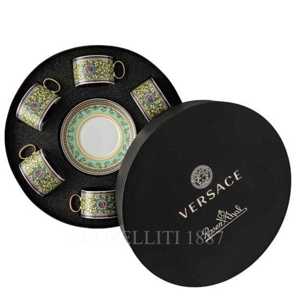 versace barocco mosaic 6 tea gift set