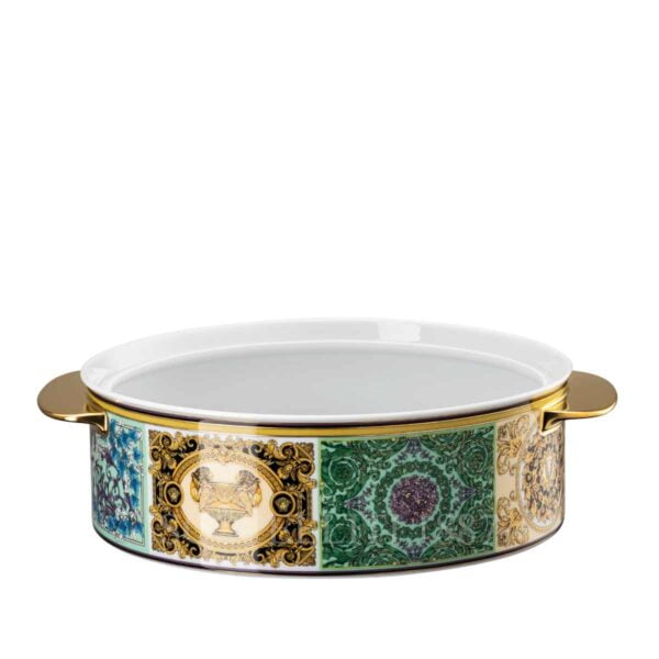 versace barocco mosaic covered vegetable bowl
