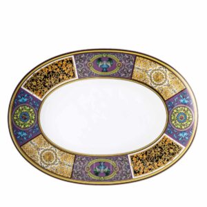 versace barocco mosaic platter 38 cm