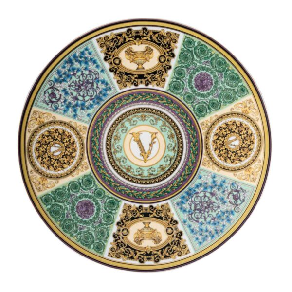 versace barocco mosaic service plate