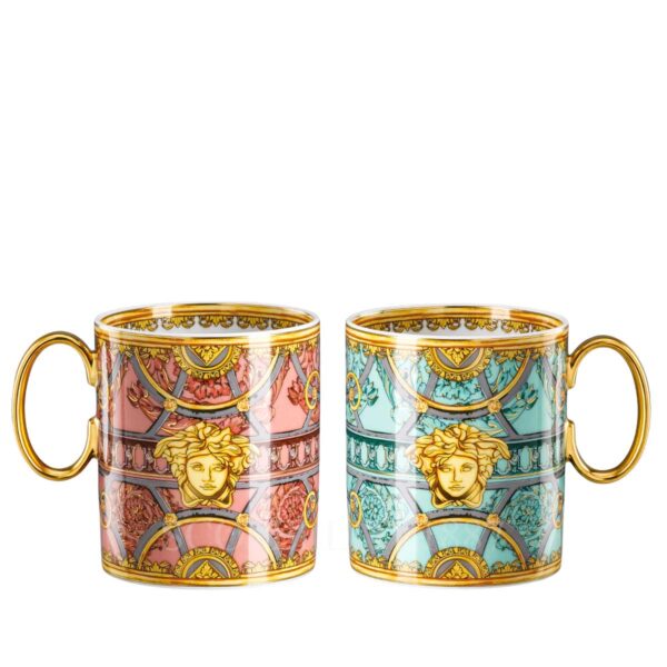 versace la scala del palazzo set of two mugs