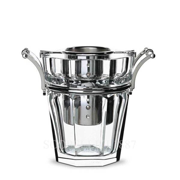 baccarat harcourt champagne cooler silver