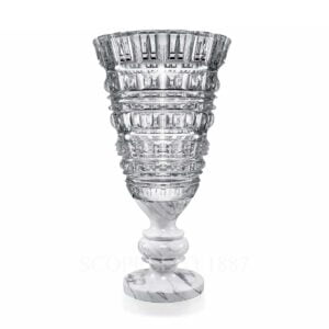 baccarat antique vase clear limited edition