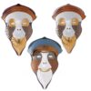 Bosa Set of 3 Brazza Masks
