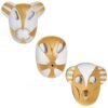 Bosa Maskhayon Set of 3 Masks Big