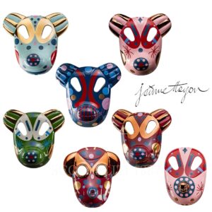 bosa set of 7 big masks baile collection