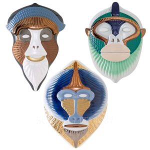 bosa set of 3 primates masks
