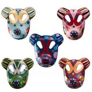 bosa set of 5 bear big masks baile collection