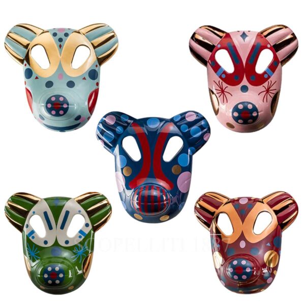bosa set of 5 bear big masks baile collection