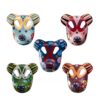 Bosa Maskhayon Set of 5 Bear Masks Small Baile Collection