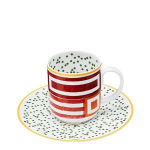 hermes hippomobile coffee cup and saucer n.1