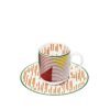 Hermes Set of 2 Coffee cups and saucers n°2 Hippomobile