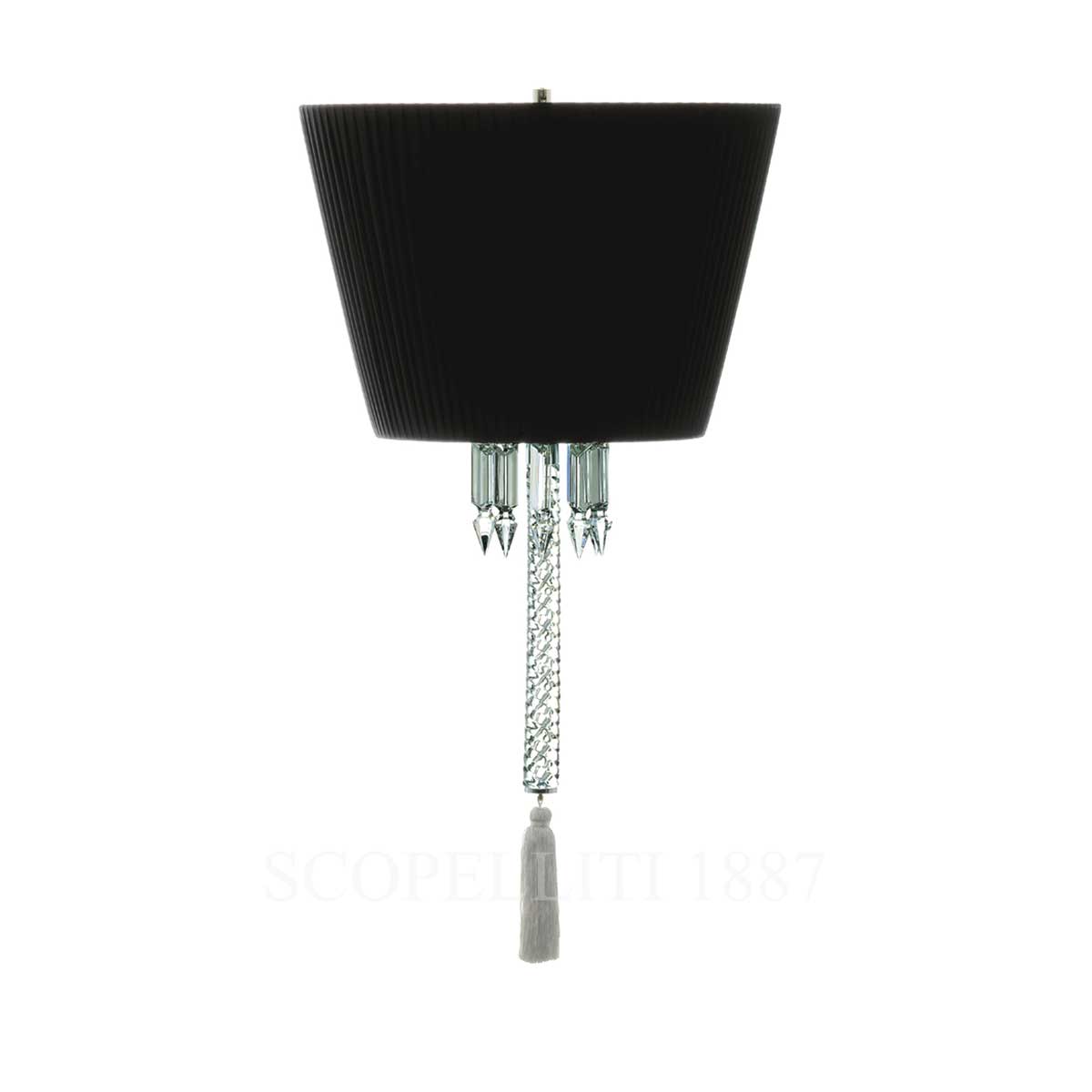 baccarat torch ceiling lamp black