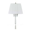 Baccarat Torch Ceiling Lamp White