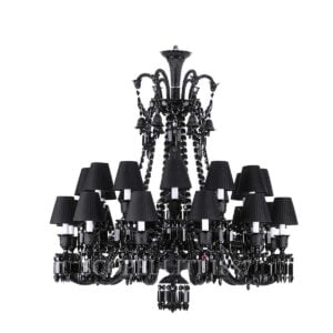 baccarat zenith black chandelier