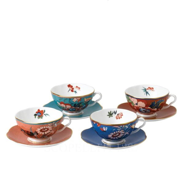wedgwood tea cups and saucers