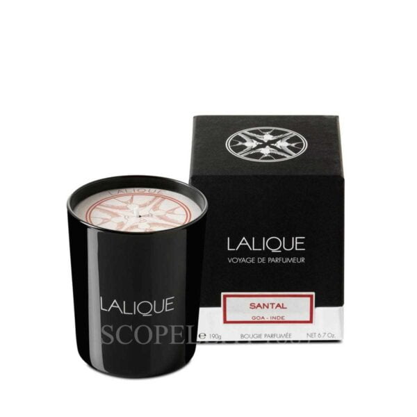 lalique scented candle