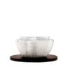 Puiforcat Caviar Bowl Jacaranda Silver-plated