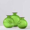 Venini Monofiore Balloton Vase Medium Grass Green NEW