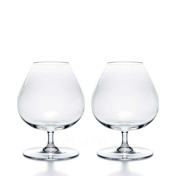 baccarat degustation set of 2 cognac glasses
