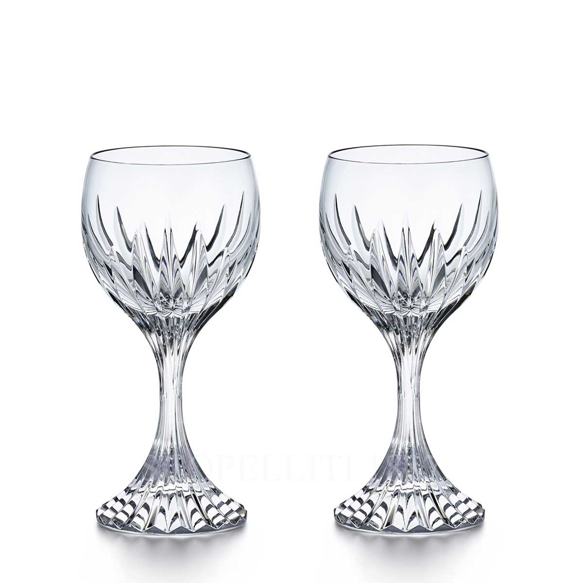 baccarat massena set of 2 water glasses