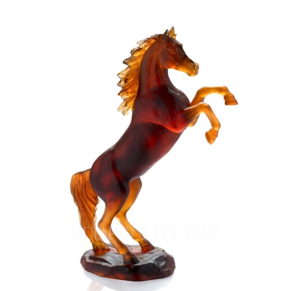 daum amber brown spirited horse
