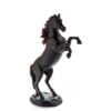 Daum Horse Figurine Appaloosa Black Limited Edition