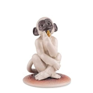 lladro little monkey figurine