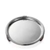 Puiforcat Round Tray Etchéa Silver-plated