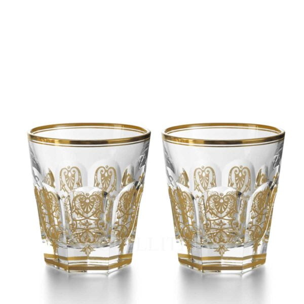 baccarat harcourt empire set two tumblers