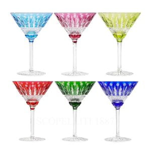 saint Louis tommy cocktail glasses set