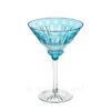 Saint Louis Cocktail Glass Tommy Light Blue