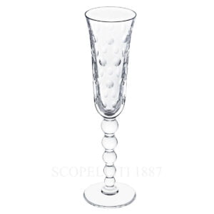 saint louis bubbles crystal champagne glass