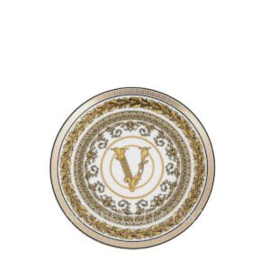 versace virtus gala white small plate 17 cm