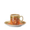 NEW Versace Coffee Cup Medusa Amplified Orange Coin