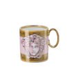 NEW Versace Mug with handle Medusa Amplified Pink Coin