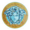 NEW Versace Presentation Plate Medusa Amplified Blue Coin