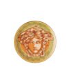 NEW Versace Bread Plate Medusa Amplified Orange Coin
