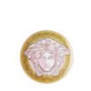 NEW Versace Bread Plate Medusa Amplified Pink Coin