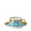 NEW Versace Tea Cup Medusa Amplified Blue Coin