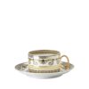 Versace Tea Cup and Saucer Virtus Gala White