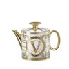 Versace Tea Pot Virtus Gala White
