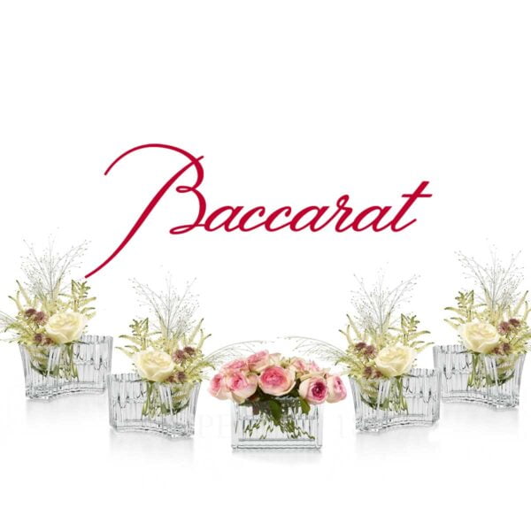 baccarat mille nuits infinite vases composition 5 pieces