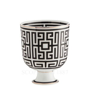 ginori cachepot vase labirinto black