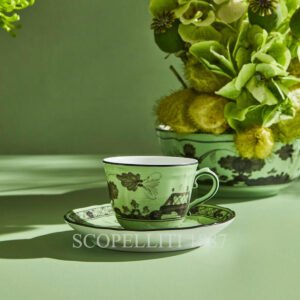 oriente italiano bario coffeecup with saucer