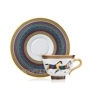 hermes cheval d orient tea cup and saucer n.5
