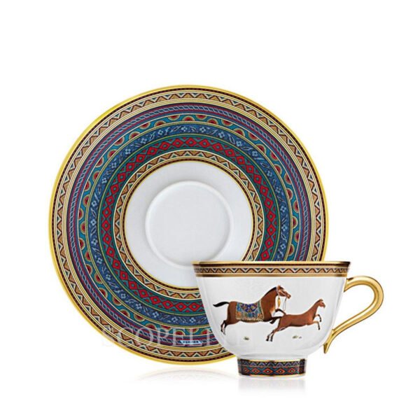 hermes cheval d orient tea cup and saucer n.6