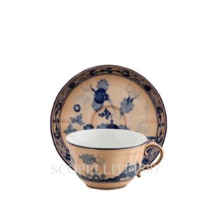 oriente italiano cipria teacup with saucer
